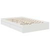 vidaXL Storage Bed with Headboard White 120 x 200 cm Engineered Wood