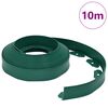 vidaXL Lawn Edgings Green 1000 x 4 x 5 cm Plastic
