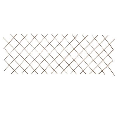 vidaXL Willow Trellis Fence 5 pcs 180x90 cm