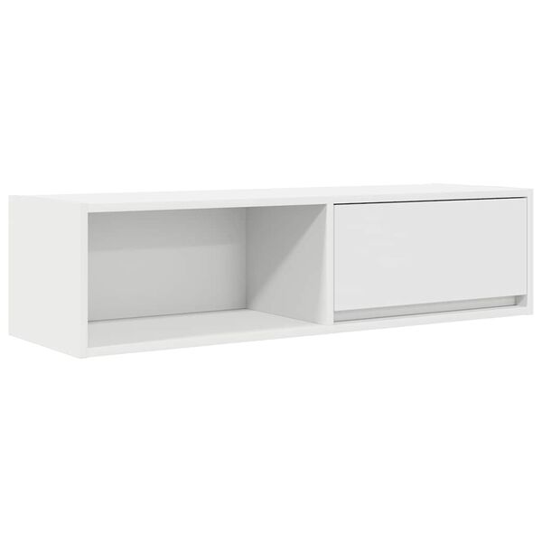 vidaXL TV Cabinet White 100x31x25.5 cm Engineered Wood