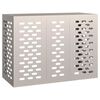 vidaXL Air Conditioner Cover Rusty 110 x 50 x 80 cm Weathering Steel