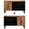 vidaXL TV Units Solid Acacia Wood 80 x 31.5 x 46 cm Engineered wood