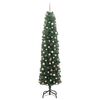 vidaXL Artificial Christmas Tree with 300 LEDs with Stand Green 210 cm