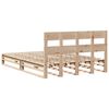 vidaXL Bed Frame without Mattress 120x190 cm Small Double Solid Wood Pine