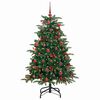 vidaXL Artificial Christmas Tree with 150 LEDs with Stand Green 150 cm