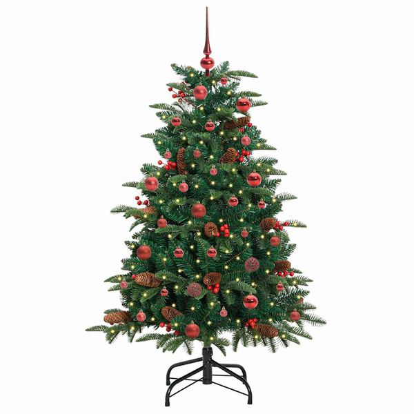 vidaXL Artificial Christmas Tree with 150 LEDs with Stand Green 150 cm