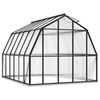 vidaXL Greenhouse with Base Frame Anthracite 9.53 m&sup2; Aluminium