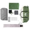 vidaXL Family Tent Cabin 8-Person Green Waterproof