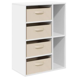 vidaXL Sideboard with Drawer White 60 x 33.5 x 84 cm