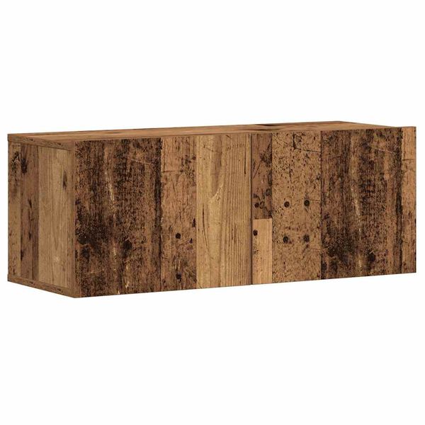 vidaXL Wall Mounted TV cabinets 5 pcs Old Wood Engineered Wood