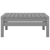 vidaXL 6 Piece Garden Lounge Set Grey Solid Pinewood