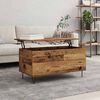 vidaXL Coffee Table Old wood 90 x 44.5 x 45 cm Engineered wood