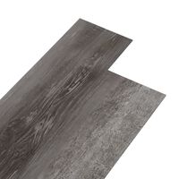 vidaXL Non Self-adhesive PVC Flooring Planks 4.46 m² 3 mm Striped Wood