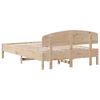 vidaXL Bed Frame without Mattress 160x200 cm Solid Wood Pine