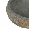 vidaXL Riverstone basin Light Grey 45 x 35 x 15 cm River Stone
