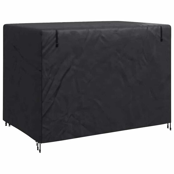 vidaXL Outdoor Swing Cover Black 220 x 150 x 150 cm 210D Oxford Fbric