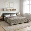 vidaXL Full Year Duvet Quilted Light grey 200 x 220 cm