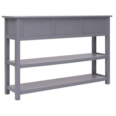 vidaXL Sideboard Grey 115x30x76 cm Wood