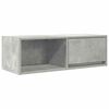 vidaXL TV Cabinets 2 pcs Concrete Grey 80x31x25.5 cm Engineered Wood