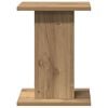 vidaXL Speaker Stands 2 pcs Artisian Oak 30x30x40 cm Engineered Wood