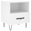 vidaXL Bedside Cabinets 2 pcs White 40x35x47.5 cm Engineered Wood