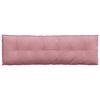 vidaXL Back Pillow Pink 160 x 50 cm Corduroy Fabric