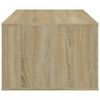 vidaXL Coffee Table Sonoma Oak 100x50.5x35 cm Engineered Wood