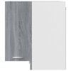 vidaXL Hanging Corner Cabinet Lyon Grey Sonoma 57x57x60 cm Engineered Wood