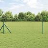 vidaXL Euro Fence Green 0.4 x 10 m PVC-coated iron