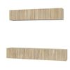 vidaXL 5 Piece TV Cabinet Set Sonoma Oak Engineered Wood