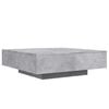 vidaXL Coffee Table Concrete Grey 100x100x31 cm Engineered Wood