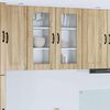 vidaXL Kitchen Cabinet Kalmar 2 pcs Sonoma Oak 40 x 31 x 80 cm