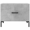 vidaXL Coffee Tables 2 pcs Concrete Grey 50x50x40 cm Engineered Wood