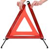 vidaXL Traffic Warning Triangles 4 pcs Red 56.5x36.5x44.5cm