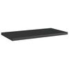 vidaXL Bookshelf Boards 8 pcs High Gloss Black 40x20x1.5 cm Engineered Wood