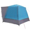 vidaXL Camping Tent Blue 420 x 420 x 227 cm Polyester