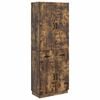 vidaXL Cabinet Set 2 pcs Smoked Oak Engineered Wood