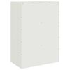 vidaXL Highboard White 67x39x95 cm Steel