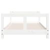 vidaXL Kids Bed Frame White 80x160 cm Solid Wood Pine