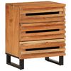vidaXL Bedside Cabinet 50x34x62 cm Solid Wood Acacia