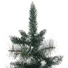 vidaXL Artificial Pre-lit Christmas Tree with Stands Green 90 cm PVC