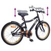 vidaXL Kids Bike 20'' for 6-11 Years Old Black