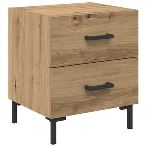 vidaXL Bedside Cabinet Artisan Oak 40 x 35 x 47.5 cm Engineered Wood