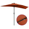 vidaXL Garden Parasol Terracotta 294 x 150 x 224 cm