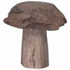 vidaXL Stool Natural 35 x 35 x 35 cm Solid Teak Wood