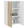 vidaXL Kitchen Cabinet Sonoma Oak 60 x 31 x 100 cm Engineered Wood