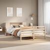 vidaXL Bookcase Bed without Mattress 120x200 cm Solid Wood Pine