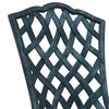 vidaXL Garden Table Set 3 pcs Green Cast Aluminium