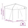 vidaXL Pop-up Canopy Tent Green 300 x 300 cm Fabric