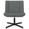 vidaXL Swivel Chair Dark Grey 63 x 75 x 76 cm Fabric